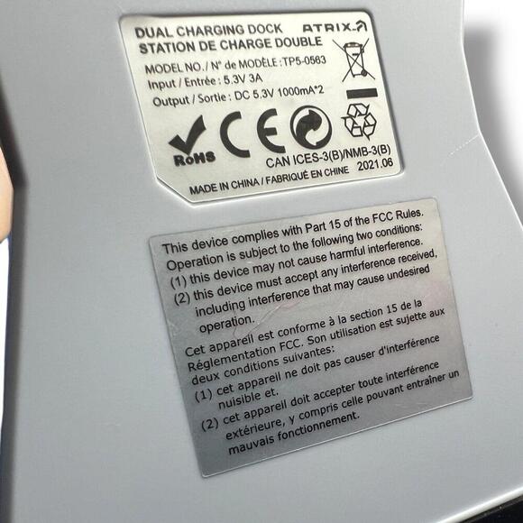 Atrix DualShock 4 Dual Charging Dock Ps4 Very Good PlayStation 4 9E TP5-0563 - Picture 7 of 7